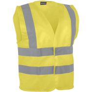 Gilet haute visibilité jaune 4 bandes s-3xl - Singer