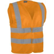 Gilet haute visibilité orange 4 bandes s-3xl - Singer