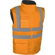 Gilet haute visibilité orange polaire s-4xl - Singer