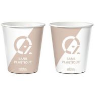 Gobelet en carton Alpha 18 cL - Lot de 1500
