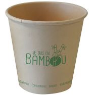 Gobelets bambou 25cl x50