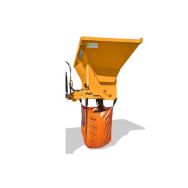 Godet remplisseur avec trappe hydraulique - Capacité 1000L