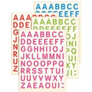 Gommettes lettres majuscules