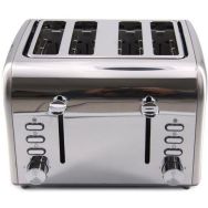 Grille Pain 1600W en inox - 2x2 toast cuisson, therm 6