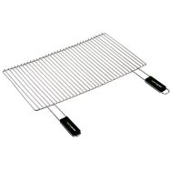 Grille chromée 57x30cm 2 poignées manche soft touch