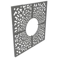 Grille d'arbre ARBEA métal - Buton Design