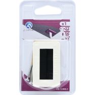 Guide sangle stop vent-Plastique Blanc