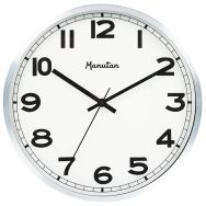 Horloge analogique murale à quartz Ø 30 cm - Manutan