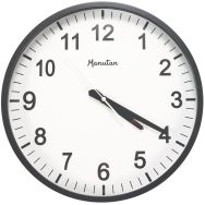 Horloge analogique murale à quartz Ø 33 cm - Manutan Expert