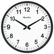 Horloge analogique murale à quartz Ø 40 cm - Manutan Expert