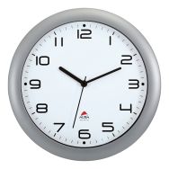 Horloge quartz Ø 30 cm cadran coloris gris