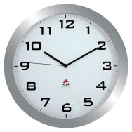 Horloge quartz Ø 38 cm cadran coloris  gris