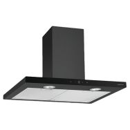 Hotte décorative murale AHBS660BK - Débit 636 m3/h - Airlux