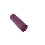 Housse polycoton pour couette de 140 x 200 mauve