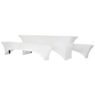 Housse stretch table bancs Munich 70 - Zown