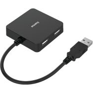 Hub 4 ports USB 3.2 Gen1 5 Gbit/s et adaptateur USB-C - Hama