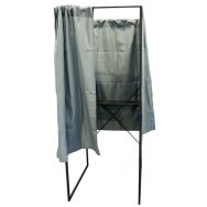 Isoloir standard gris