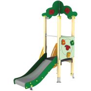 Jardin coccinelles 1 tour alu/polyester HPL