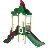 Jardin coccinelles 2 tours alu/polyester HPL