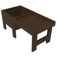 Jardinière 4 pieds table rempotage plastique recyclé - Espace Urbain