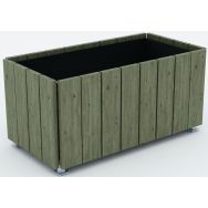 Jardinière Fouesnant rectangulaire - Mobextan