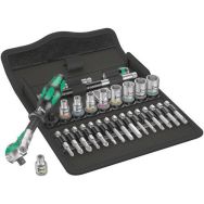 Jeu cliquet avec accessoires 1/4'' 28 pièces - 8100 SA 6