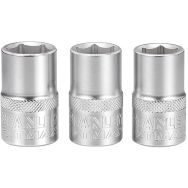 Jeu de douilles 1/2" 6 pans - Stanley