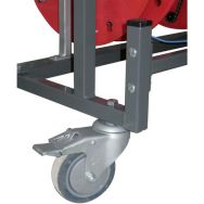 Jeu de roulettes pour rayonnage couronnes et bobines Bobi-Rack