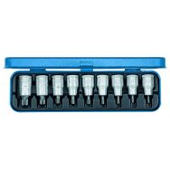 Jeu de tournevis 1/2'' 9  pièces TX T20-60
