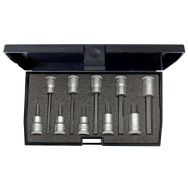 Jeu de tournevis 3/8'' 10 pcs ISK 4-10mm