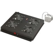Kit 2 ventilateurs avec thermostat, fixation toit - Ekivalan
