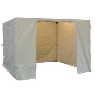 Kit 3 murs + 1 porte stand pliant Plume