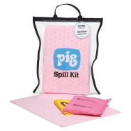 Kit anti-déversement chimique transparent PIG® - 6,7L