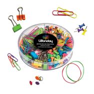 Kit d'articles de fixation couleurs assorties