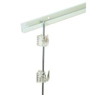Kit d'accrochage rail cimaise pour cadre