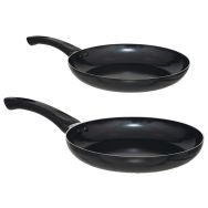 Kit de 2 poeles alu induction Ø 24 et 28 cm