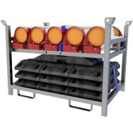 Kit de balises Bast sur palette de stockage