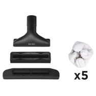 Kit lave-vitre vapeur et aspiration pour nettoyeurs vapeur Polti MV