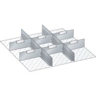 Kit matériel subdivision 27x27E (LxPxH) 459x459x200mm-lista