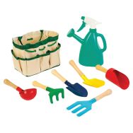 Ensemble outils et petit sac du jardinier