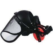 Kit visière grillage avec serre tete antibruit