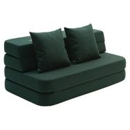Klip Klap banquette 2 coussins 140 cm vert profond-KlipKlap