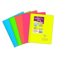 Koverbook NEON reliure intégrale enveloppante PP opaque 14,8x21cm 160p ligné coloris assortis