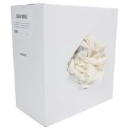 Chiffon en coton 10 kg - Blanc - Mp Hygiène