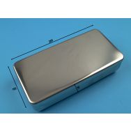 La boite inox 18 x 8 x 4 cm