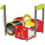 Labyrinthe Ptit Loup 4 modules alu - Manutan Expert
