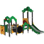 Labyrinthe tour jardin coccinelles alu/polyester HPL