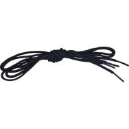 Lacets ronds longueur 120cm - 120 cm - Noir/gris