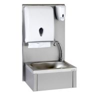 Lave-mains GC - distributeur de savon et serviettes