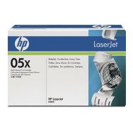 Toner Noir 6500 pages 05X, haute capacité - HP